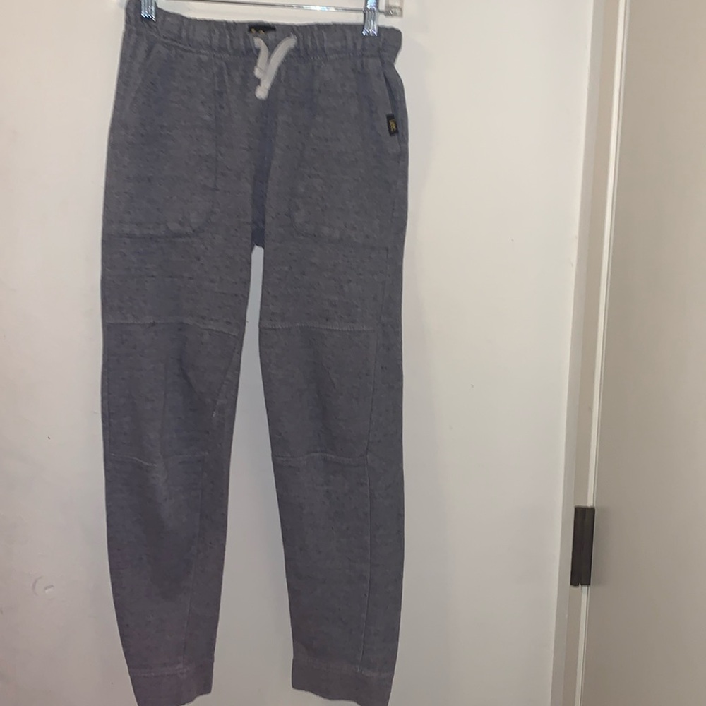 Kids boys Lee Gray Heather Sweat pants- Large